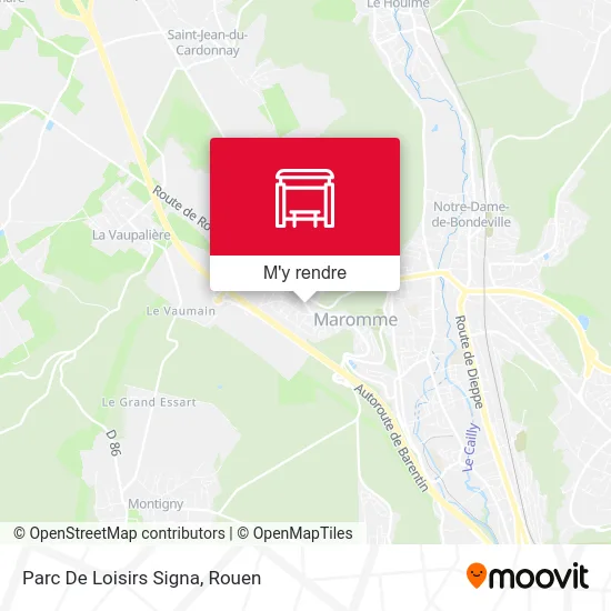 Parc De Loisirs Signa plan