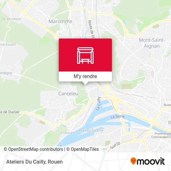 Ateliers Du Cailly plan