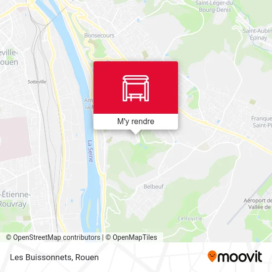 Les Buissonnets plan