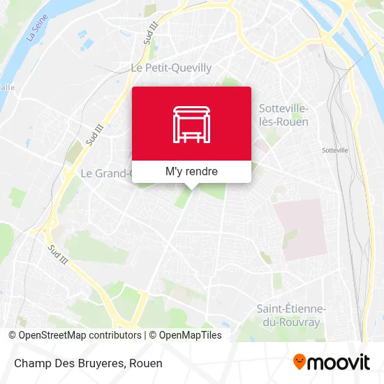 Champ Des Bruyeres plan