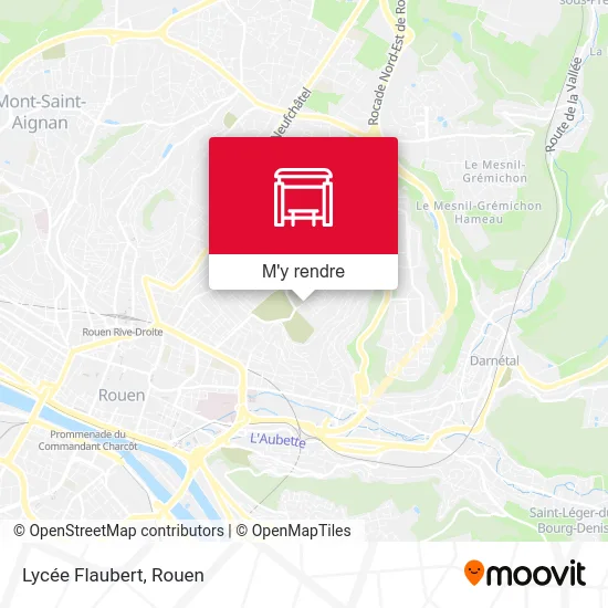 Lycée Flaubert plan