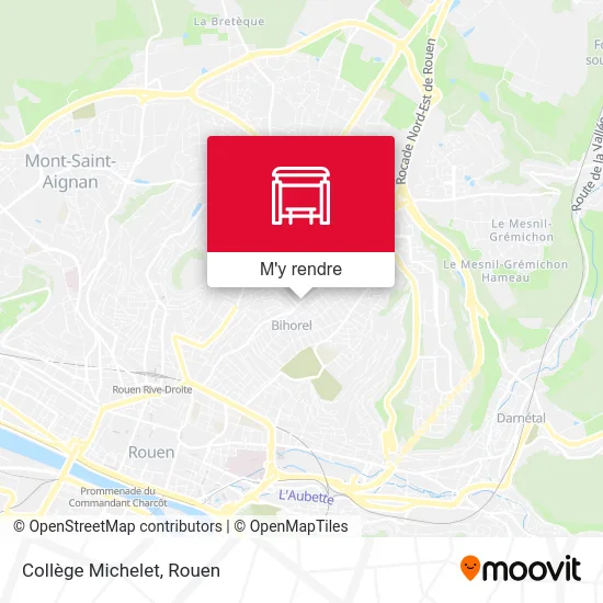 Collège Michelet plan