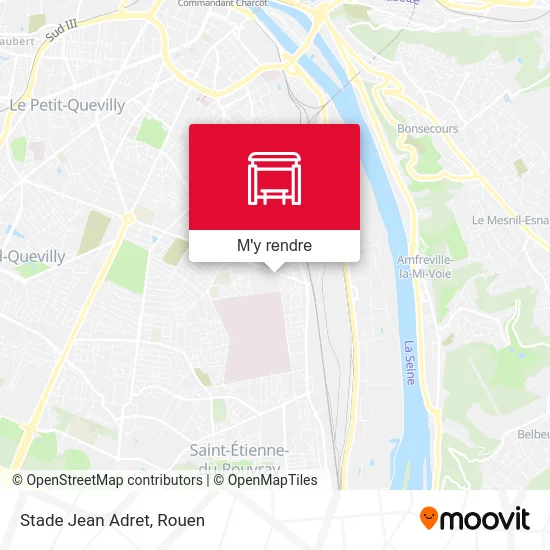 Stade Jean Adret plan