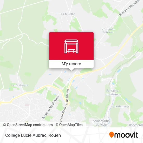 College Lucie Aubrac plan
