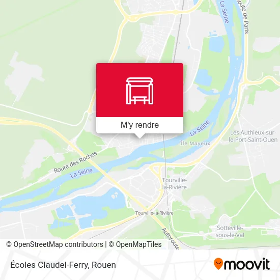 Écoles Claudel-Ferry plan