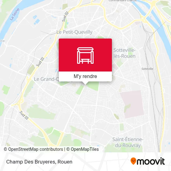 Champ Des Bruyeres plan