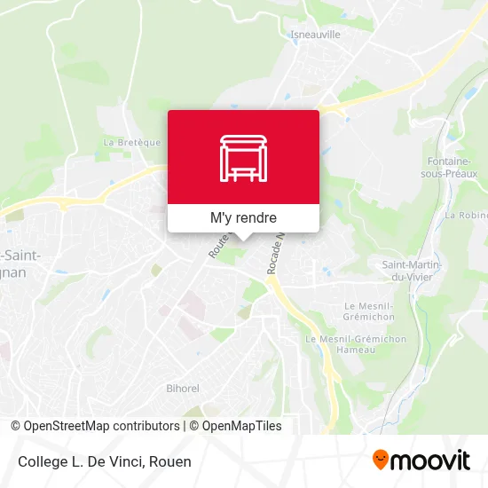 College L. De Vinci plan