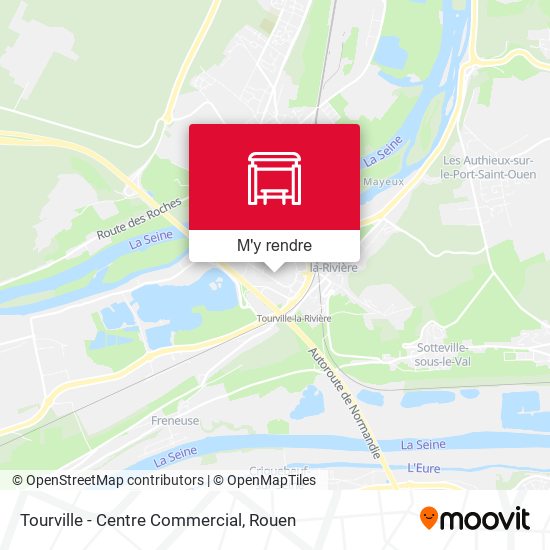 Tourville - Centre Commercial plan