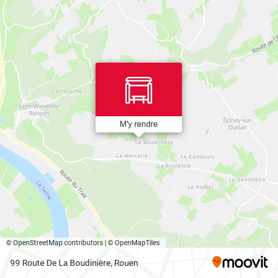 99 Route De La Boudinière plan