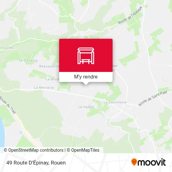 49 Route D'Épinay plan