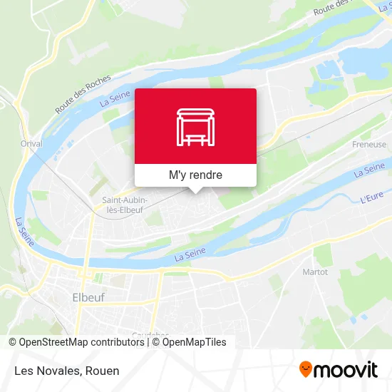 Les Novales plan