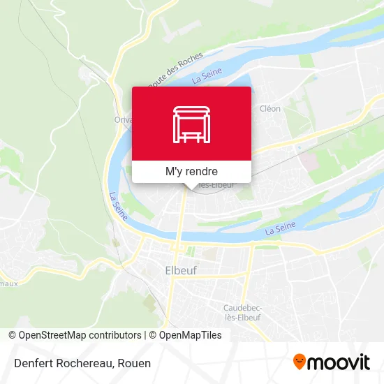 Denfert Rochereau plan