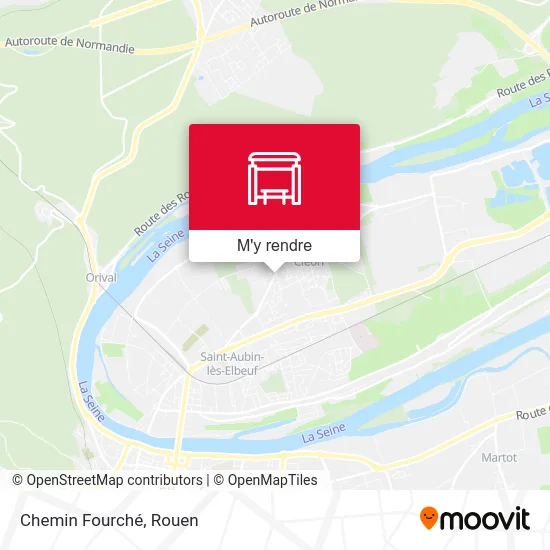 Chemin Fourché plan