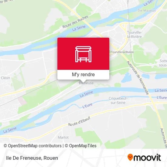 Ile De Freneuse plan