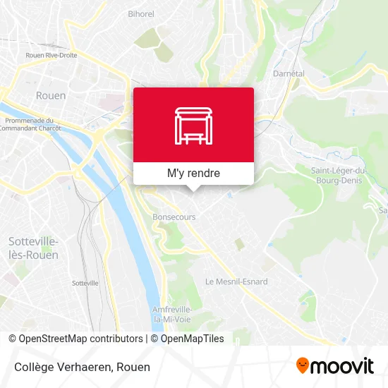 Collège Verhaeren plan