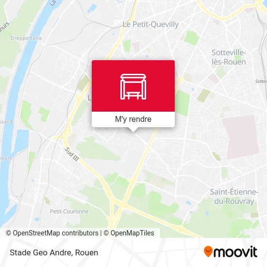 Stade Geo Andre plan