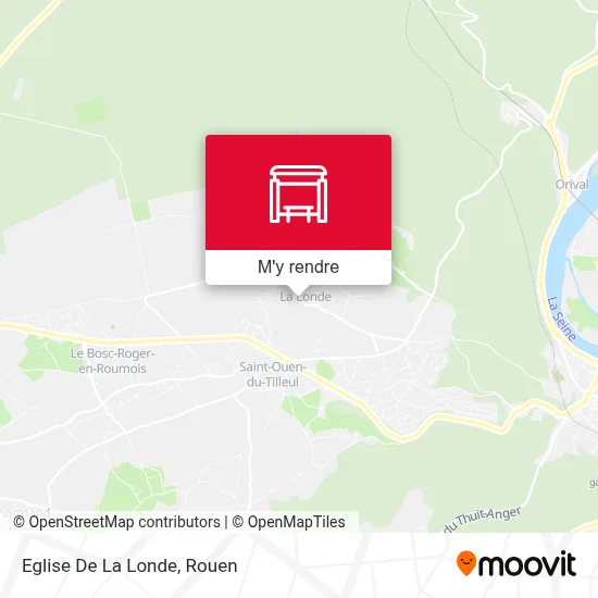 Eglise De La Londe plan