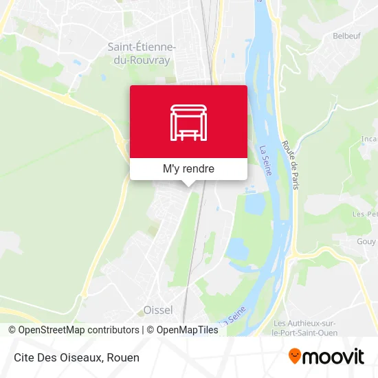 Cite Des Oiseaux plan