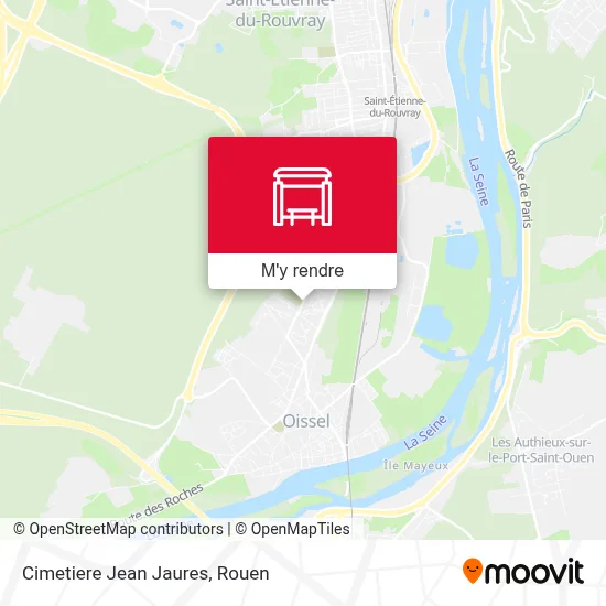 Cimetiere Jean Jaures plan