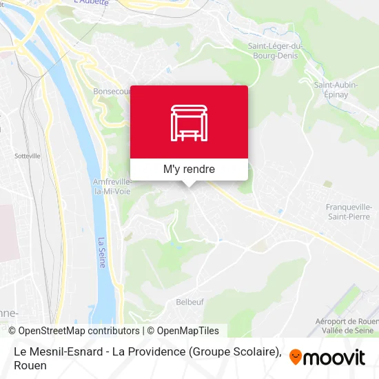 Le Mesnil-Esnard - La Providence (Groupe Scolaire) plan