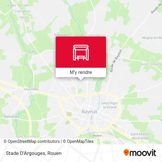 Stade D'Argouges plan