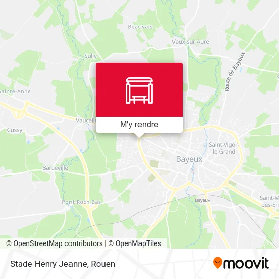 Stade Henry Jeanne plan