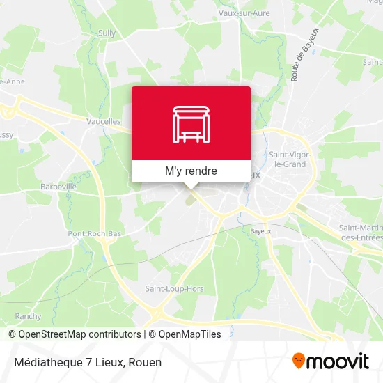 Médiatheque 7 Lieux plan