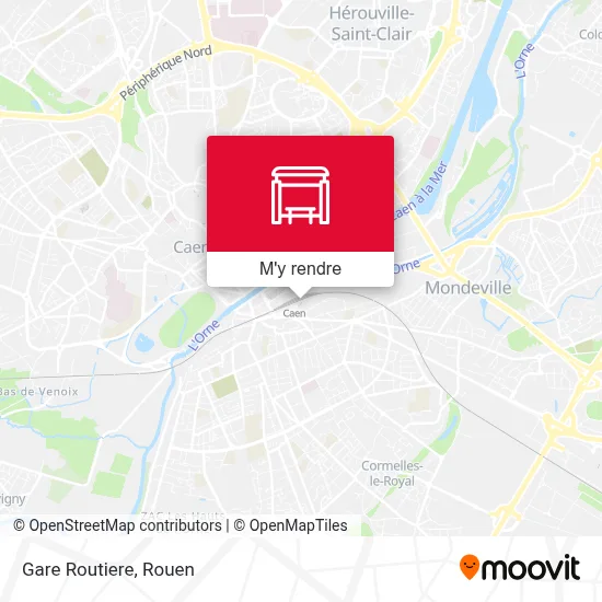 Gare Routiere plan