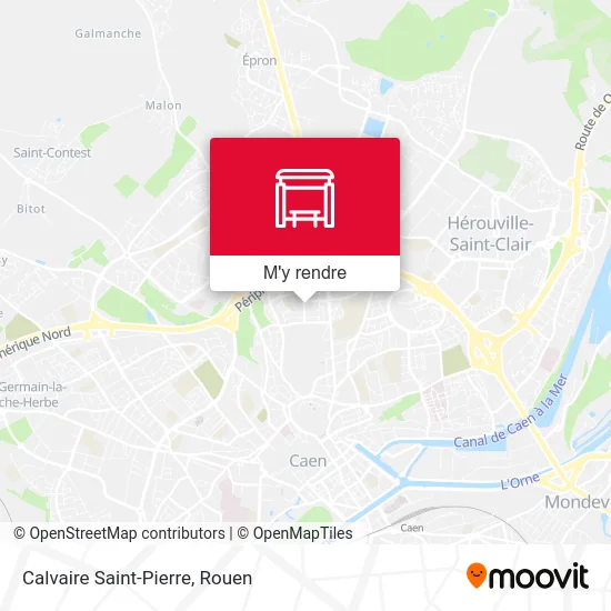 Calvaire Saint-Pierre plan