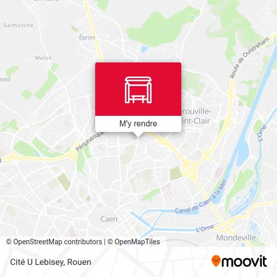 Cité U Lebisey plan