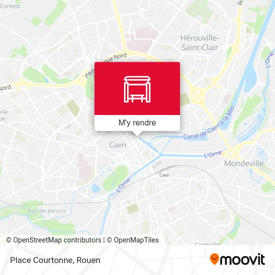 Place Courtonne plan