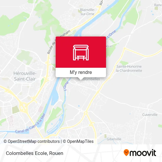 Colombelles Ecole plan