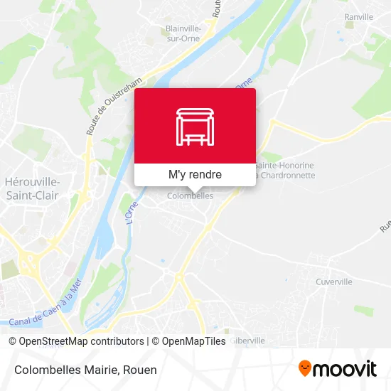 Colombelles Mairie plan