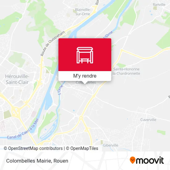 Colombelles Mairie plan