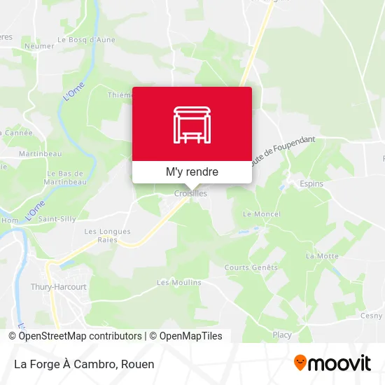 La Forge À Cambro plan