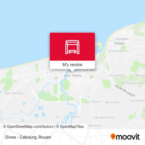 Dives - Cabourg plan