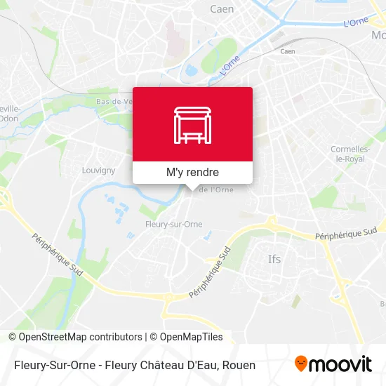 Fleury-Sur-Orne - Fleury Château D'Eau plan