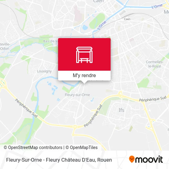 Fleury-Sur-Orne - Fleury Château D'Eau plan