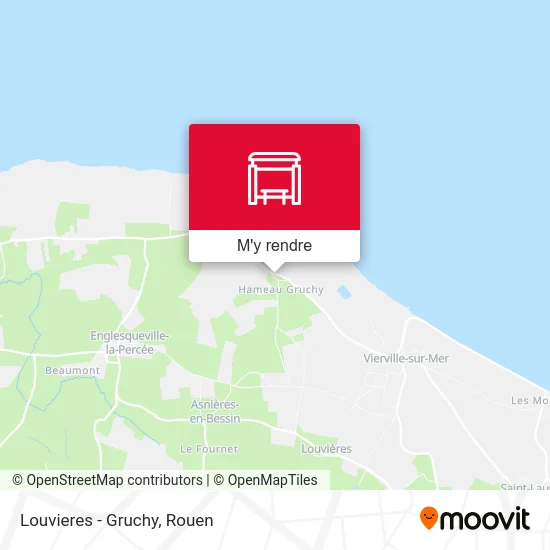 Louvieres - Gruchy plan