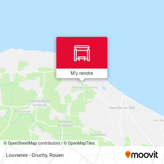 Louvieres - Gruchy plan