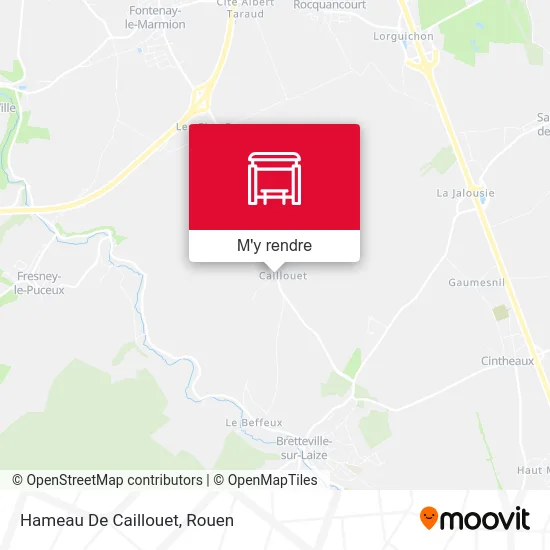 Hameau De Caillouet plan