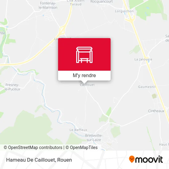 Hameau De Caillouet plan