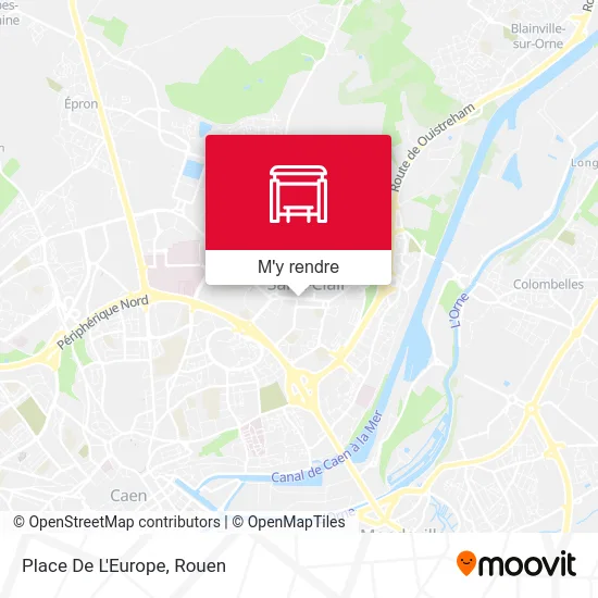 Place De L'Europe plan