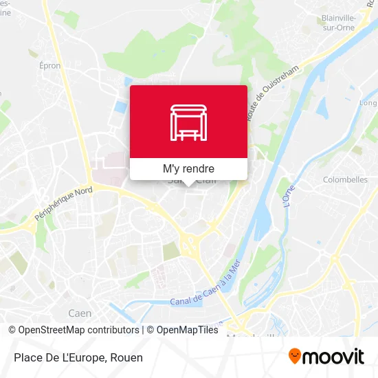 Place De L'Europe plan