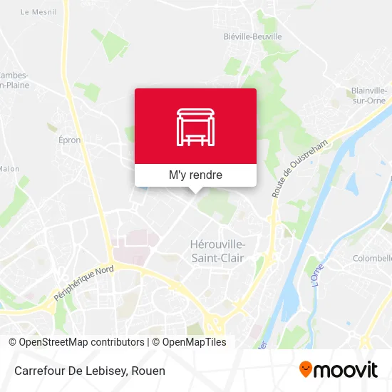 Carrefour De Lebisey plan