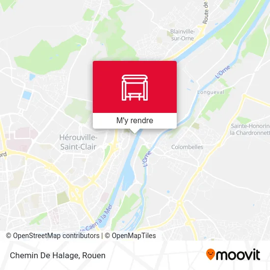 Chemin De Halage plan