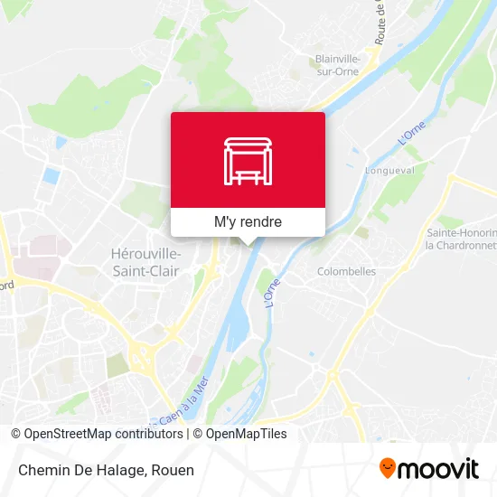 Chemin De Halage plan