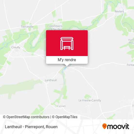 Lantheuil - Pierrepont plan