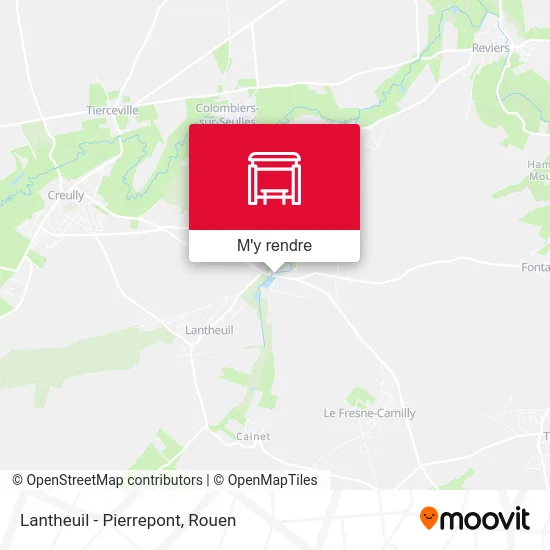 Lantheuil - Pierrepont plan