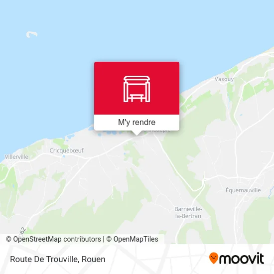 Route De Trouville plan